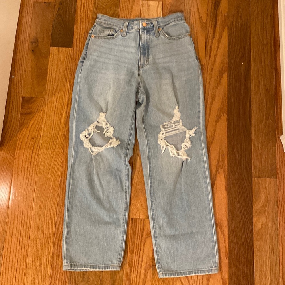 Light Wash Mom Jeans